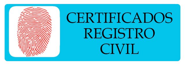 Certificados Registro Civil